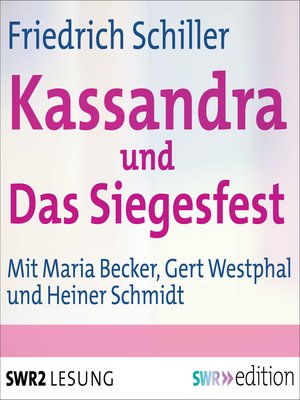 cover image of "Kassandra" und "Das Siegesfest"